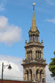 Tower of Elmwood Hall at Queen's University Belfast. Belfast, Northern Ireland.