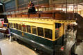 Great Northern Railway horse-drawn tram 381 at Ulster Transport Museum. Belfast, Northern Ireland.