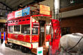 Belfast Street Tramway Co. horse-drawn tram 118 at Ulster Transport Museum. Belfast, Northern Ireland.