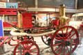 Steam-powered fire pump by Merryweather & Sons of London at Ulster Transport Museum. Belfast, Northern Ireland.