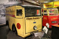 Battery-electric Bernard Hughes Bread Delivery Van at Ulster Transport Museum. Belfast, Northern Ireland.