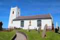 Ballintoy Parish Church on Antrim Coast. Ballintoy, Northern Ireland.