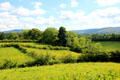 Landscape at Ulster American Folk Park. Omagh, Northern Ireland.