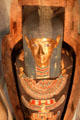 Coffin of Djedhor from Akhmim at British Museum. London, United Kingdom.