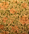 Honeysuckle Wallpaper attrib. May Morris at Morris Gallery. London, United Kingdom.