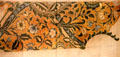 Persian Brocatel fabric by John Henry Dearle at Morris Gallery. London, United Kingdom.