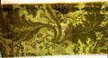 Utrecht stamped velvet used on Titanic by Morris & Co at Morris Gallery. London, United Kingdom.