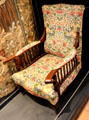 Saville Armchair by George Jack prodigy of Philip Webb for Morris & Co at Morris Gallery. London, United Kingdom.