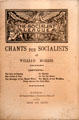 Chants for Socialist leaflet by William Morris for Socialist League at Morris Gallery. London, United Kingdom.