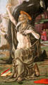 St Jerome painting by Cosimo Tura of Ferrara, Italy at National Gallery. London, United Kingdom.