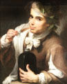 Young man Drinking painting by Bartolomé Esteban Murillo at National Gallery. London, United Kingdom.