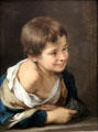 Peasant Boy leaning on a Sill painting by Bartolomé Esteban Murillo at National Gallery. London, United Kingdom.