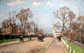 The Avenue, Sydenham painting by Camille Pissarro at National Gallery. London, United Kingdom.