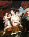 Lady Cockburn & three sons portrait by Sir Joshua Reynolds at National Gallery. London, United Kingdom.