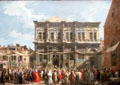 Venice: Feast Day of Saint Roch by Canaletto at National Gallery. London, United Kingdom.