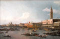 Venice: Basin of San Marco on Ascension Day by Canaletto at National Gallery. London, United Kingdom.
