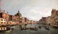 Venice: Grand Canal with S. Simeone Piccolo by Canaletto at National Gallery. London, United Kingdom.