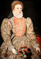 Queen Elizabeth I portrait by unknown at National Portrait Gallery. London, United Kingdom.
