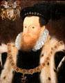 Sir Henry Sidney portrait at National Portrait Gallery. London, United Kingdom.