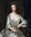 Sarah Jennings , Duchess of Marlborough portrait after Sir Godfrey Kneller at National Portrait Gallery. London, United Kingdom.