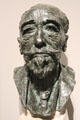 Novelist Joseph Conrad bronze bust by Sir Jacob Epstein at National Portrait Gallery. London, United Kingdom.