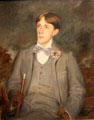 Artist Aubrey Beardsley portrait by Jacques-Emile Blanche at National Portrait Gallery. London, United Kingdom.