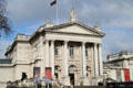 Tate Gallery Britain building on the Thames River at Millbank. London, United Kingdom