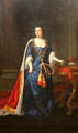 Queen Anne portrait by Edmund Lilly of London at Tate Britain. London, United Kingdom.
