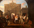 Gate of Calais painting by William Hogarth at Tate Britain. London, United Kingdom.