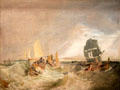 Shipping at Mouth of the Thames painting by Joseph Mallord William Turner at Tate Britain. London, United Kingdom.