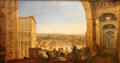 Rome from the Vatican painting by Joseph Mallord William Turner at Tate Britain. London, United Kingdom.