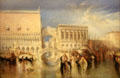 Venice, Bridge of Sighs painting by Joseph Mallord William Turner at Tate Britain. London, United Kingdom.