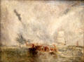 Whalers painting by Joseph Mallord William Turner at Tate Britain. London, United Kingdom.