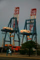 Mobile container port cranes. Mobile, AL.