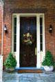 Front door of Hamilton-Smith House. Mobile, AL.