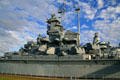 Center section of Battleship Alabama. Mobile, AL.