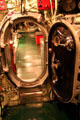 Interior hatch of Submarine USS Drum. Mobile, AL.