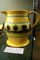 Mochaware pitcher at Fort Condé Museum. Mobile, AL.