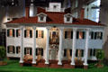 Neoclassical doll house at Mobile Museum. Mobile, AL.