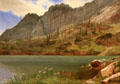 Mountain Lake painting by Albert Bierstadt at Mobile Museum of Art. Mobile, AL.