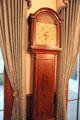 Tall case clock by Bennett & Thomas of Petersburg, VA at Bragg-Mitchell Mansion. Mobile, AL.