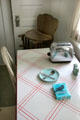 Kitchen table & highchair at Clinton Birthplace Home. Hope, AR.