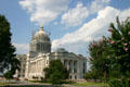 Domes of Arkansas State Capitol. Little Rock, AR.
