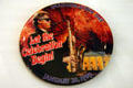 President Bill Clinton's inauguration buttons playing saxophone in Old State House Museum. Little Rock, AR