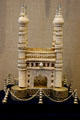 Pearl covered castle given by India at Clinton Presidential Library. Little Rock, AR.