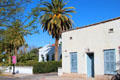 Corbett house & Stevens/ Duffield houses form western Main St. edge of campus of Tucson Museum of Art. Tucson, AZ.