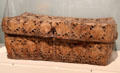 Rawhide trunk from Petaca, Peru at Tucson Museum of Art. Tucson, AZ.
