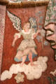 Angel on mural at Mission San Xavier del Bac. Tucson, AZ.