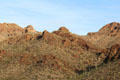 Sonoran Desert hills with Saguaro cacti. Tucson, AZ.