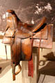 Great Plains Stock Saddle by Herman H. Heiser of Denver at Arizona History Museum. Tucson, AZ.